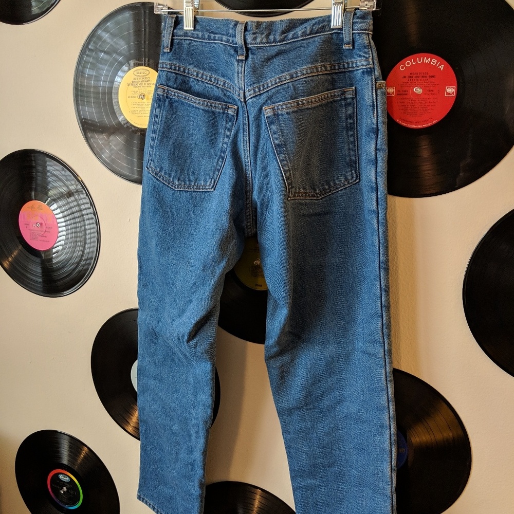 Fleece Lined Mom Jeans LL Bean